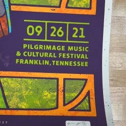 Half Hazzard Press Dave Matthews Band - 2021 Half Hazard Poster Pilgrimage Music Festival, TN Gig Posters