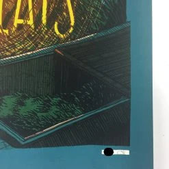 Nathaniel Rateliff & The Night Sweats - 2018 Landland Poster North America Tour Gig Posters