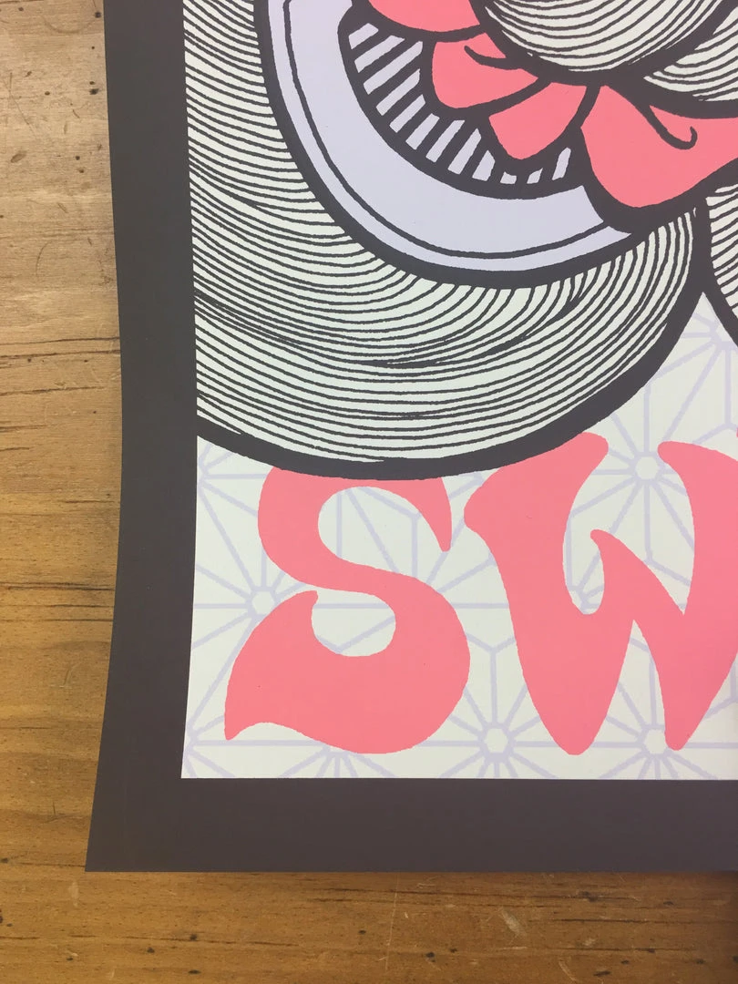 Gig Posters Swans - 2013 Junko Mizuno Poster Tokyo, Japan Unit Tokyo