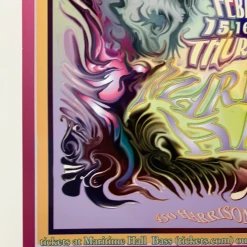 Jim Phillips MHP 115 Phil Lesh And Friends - 2001 Poster Maritime Hall San Fran 1st Gig Posters