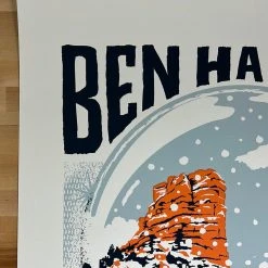 Ben Harper - 2021 Furturtle Show Prints Poster Red Rocks Morrison, CO