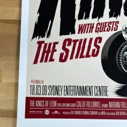 Kings Of Leon - 2009 Ken Taylor Poster Sydney, AUS