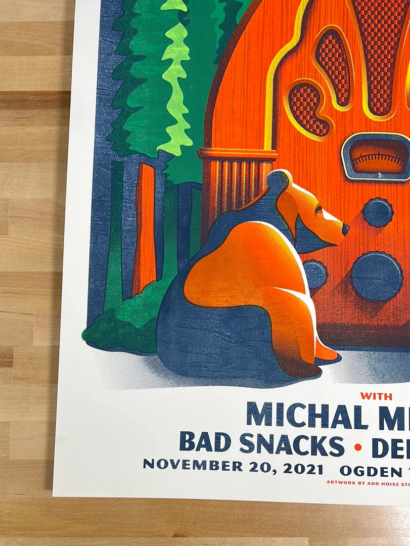 Colorado Late Night Radio - 2021 Mike Tallman Poster Denver, CO