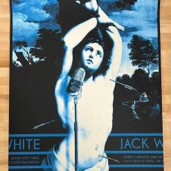 Jack White - 2012 Rob Jones Poster Tulsa, OK