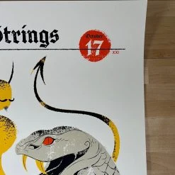 Billy Strings - 2021 Delicious Design League Poster Denver, CO 10/17 1st