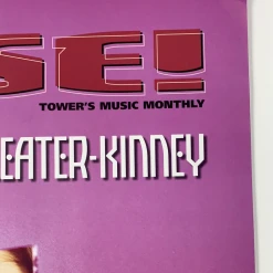 Sold Out Posters Sleater Kinney - 2000 Original Promo Poster June Pulse Tower Music