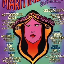 The Artworks MHP 122 - 2001 Poster Maritime Hall San Fran 1st Gig Posters