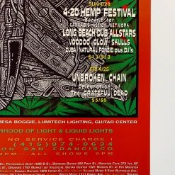Gig Posters MHP 29 Herbie Hancock, Zero - 1997 Bella Poster Maritime Hall San Fran 1st