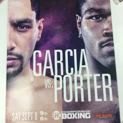 Sold Out Posters Boxing - 2018 Poster Garcia Vs. Porter