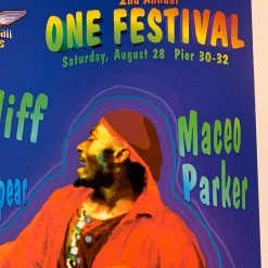 The Artworks Gig Posters MHP 71 One Festival - 1999 Poster Maritime Hall San Fran 1st