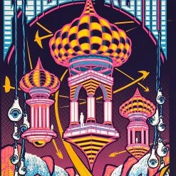 Widespread Panic - 2014 Brad Klausen Poster Lincoln NE, Pinewood Bowl Gig Posters