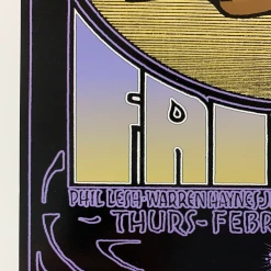 MHP 118 Phil Lesh - 2001 Stanley Mouse Poster Maritime Hall San Fran 1st