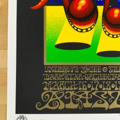 Jam In The Dam - 2008 Jeff Wood X/40 Poster Amsterdam, NED Melkweg