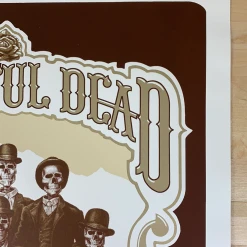 Grateful Dead - 1987/2007 Steve Johannsen Poster X/400 RP-3 Edition, CO