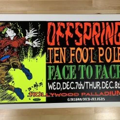 TAZ Offspring - 1994 T.A.Z. Poster Hollywood, CA Palladium 1st Ed Gig Posters