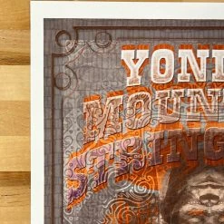 Sold Out Posters Colorado Yonder Mountain String Band - 2009 Poster Red Rocks Morrison, CO