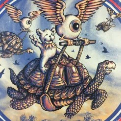 Promised Land Grateful Dead - 2018 Zeb Love Poster Art Print Gig Posters