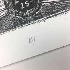 Dark Lord Day - 2015 Dan Grzeca Poster Munster, IN Three Floyds Brewery Variant Gig Posters