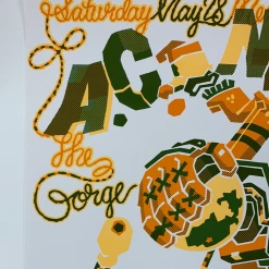 A.C. Newman - 2005 Guy Burwell Poster George, WA Gorge Amphitheatre