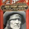 Gig Posters Willie Nelson - 2016 Mattole River Studios Poster Enid, OK