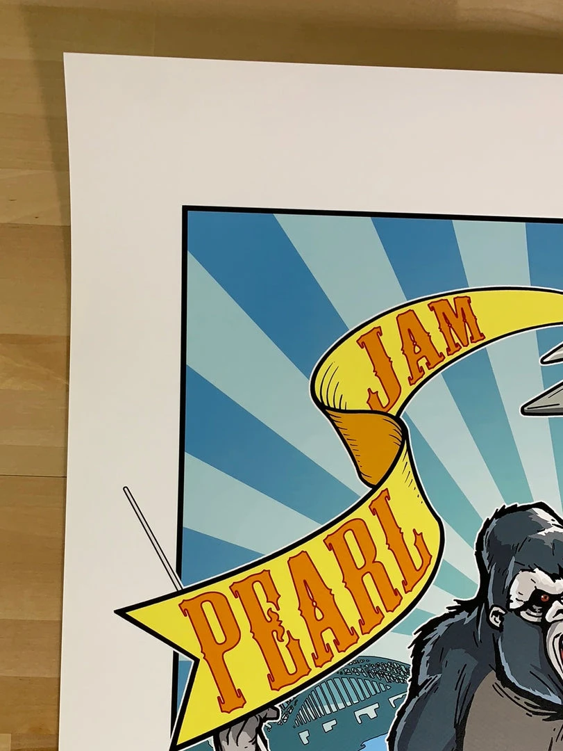 Pearl Jam - 2006 Joe Whyte Poster Sydney, Australia Acer Arena