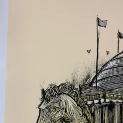 The National - 2010 Dan Grzeca Poster Brussels, BEL Ancienne Belgique