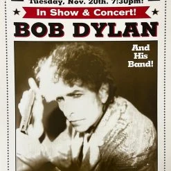 Bob Dylan - 2001 Geoff Gans Poster Uncasville, CT Gig Posters