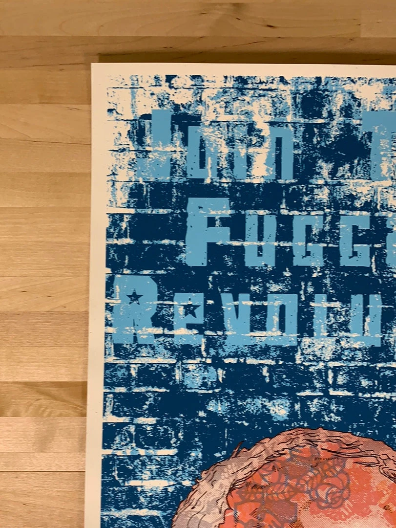 Art Prints Bernie Sanders - Fugscreens Studios Poster Join The Fuggin Revolution