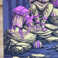 Primus - 2018 Mike Fudge Poster Red Rocks Morrison, CO Colorado