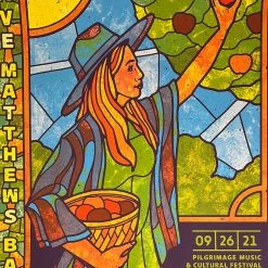 Half Hazzard Press Dave Matthews Band - 2021 Half Hazard Poster Pilgrimage Music Festival, TN Gig Posters