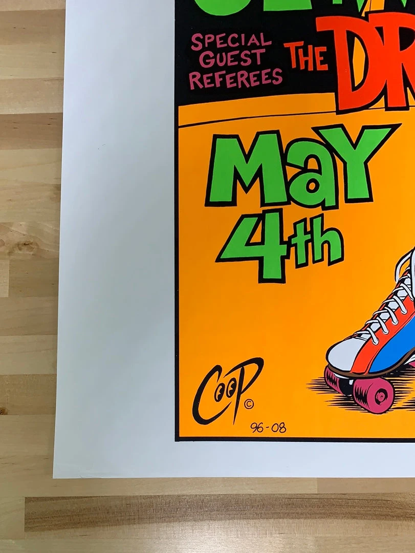 Gas Huffer - 1996 Chris Coop Poster Los Angeles, CA Whisky A Go-Go Gig Posters