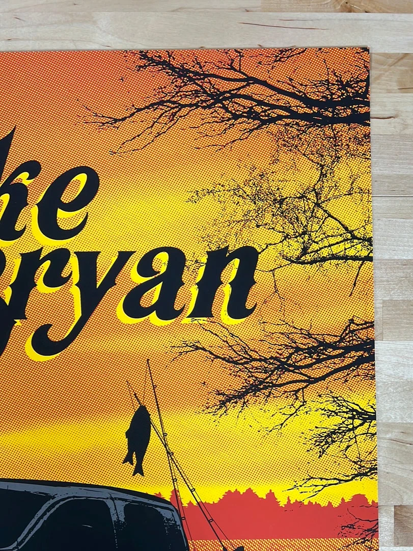 Sold Out Posters Luke Bryan - 2014 Poster That's My Kind Of Night Tour Gig Posters