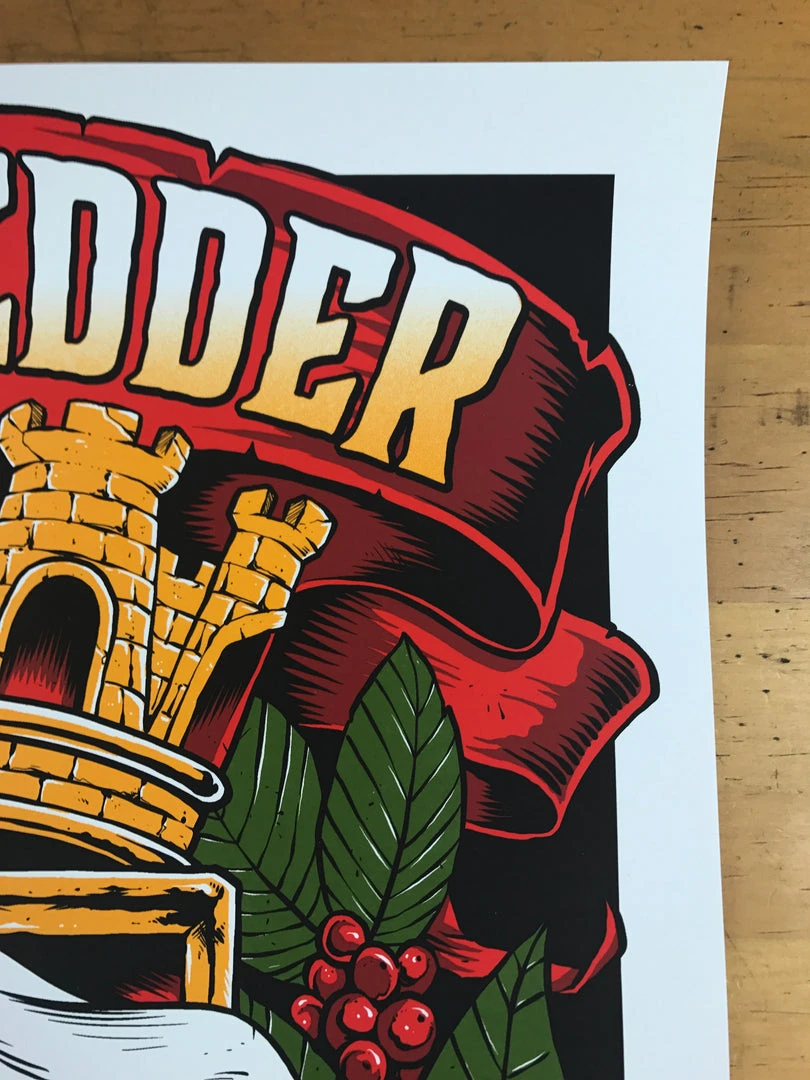Gig Posters Eddie Vedder - 2014 Brandon Heart Poster Sao Paulo, Brazil Citibank Hall S/N