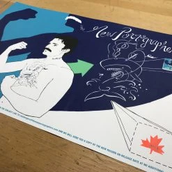 Sold Out Posters Gig Posters The New Pornographers - Record Release Poster Challenger