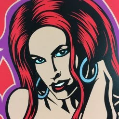 Queens Of The Stone Age - 2008 Justin Hampton Poster Victoria, B.C. Save On Food