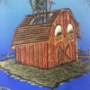 Hungry Barn - Dan Grzeca Poster Art Print
