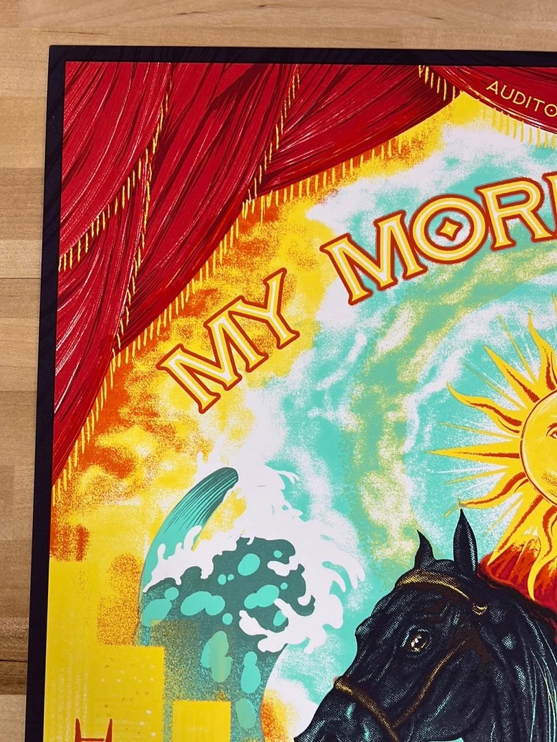 My Morning Jacket - 2021 Paul Kreizenbeck Poster Chicago, IL