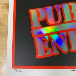 Public Enemy - 2020 Emek Poster Foil NO Date The Terrordome Foil Posters
