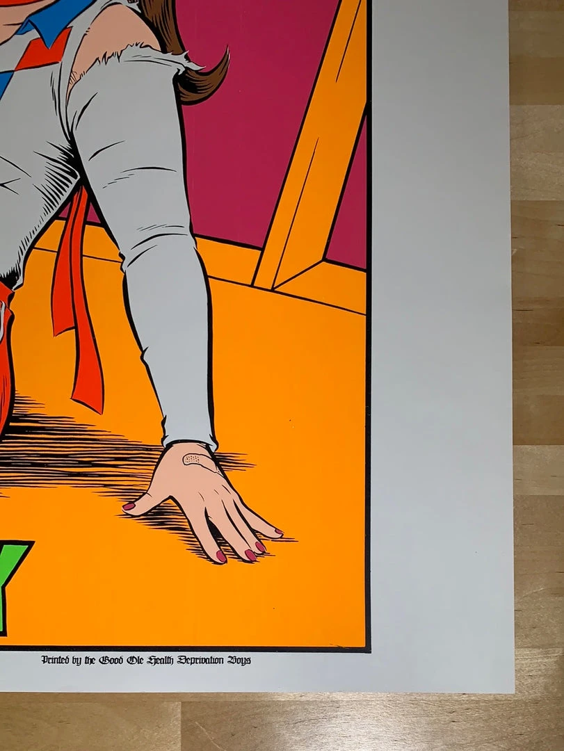 Gas Huffer - 1996 Chris Coop Poster Los Angeles, CA Whisky A Go-Go Gig Posters