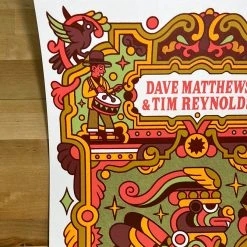 Gig Posters Dave Matthews Band - 2022 Bene Rohlmann Poster Cancun N1