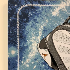 Air Jordan Space Jam 9 - Zissou Tasseff-Elenkoff Poster Nike Art Print