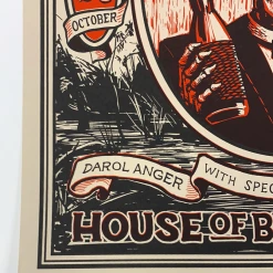 Yonder Mountain String Band - 2009 Johnny Sampson Poster Chicago, IL 420 Posters