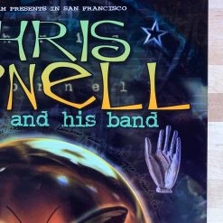 Chris Cornell - 1999 Craig Howell Poster Fillmore Auditorium San Fran 1st Gig Posters