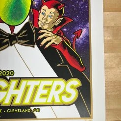 Foo Fighters - 2020 Brian Ewing Poster Cleveland, OH 31/50 Gig Posters