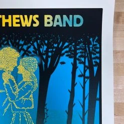 Methane Studios Gig Posters Dave Matthews Band - 2021 Methane Poster Uncasville, CT 11/8