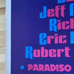 Sold Out Posters Captain Beefheart's Magic Band - 1980 Poster Amsterdam, NED Paradiso