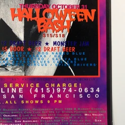 Gig Posters MHP 22 Maritime Hall - 1996 Kathie Hughston Poster October San Fran 1st