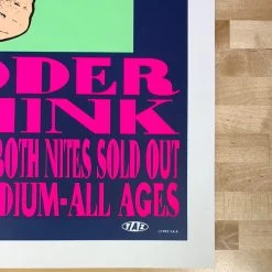 TAZ Gig Posters Smashing Pumpkins - 1993 T.A.Z. Poster Hollywood, CA Palladium 1st Ed