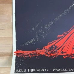 Gig Posters Metallica - 2022 Godmachine Poster Belo Horizonte, Brazil