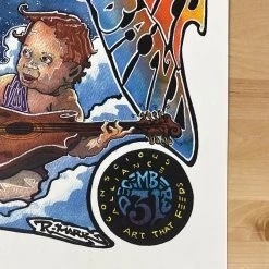 Colorado Yonder Mountain String Band - 2007 Robert Marx Poster The Fillmore Denver, CO 12/31